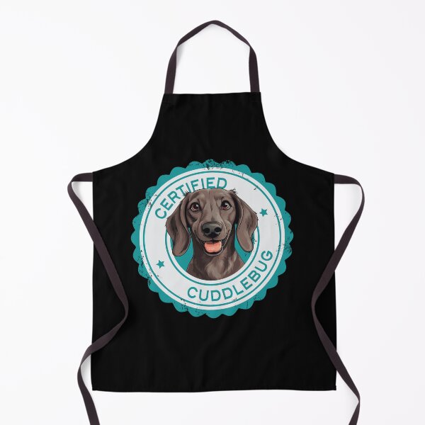 Item preview, Dachshund -  Chocolate - 'Certified Cuddlebug' designed and sold by wotsthis.