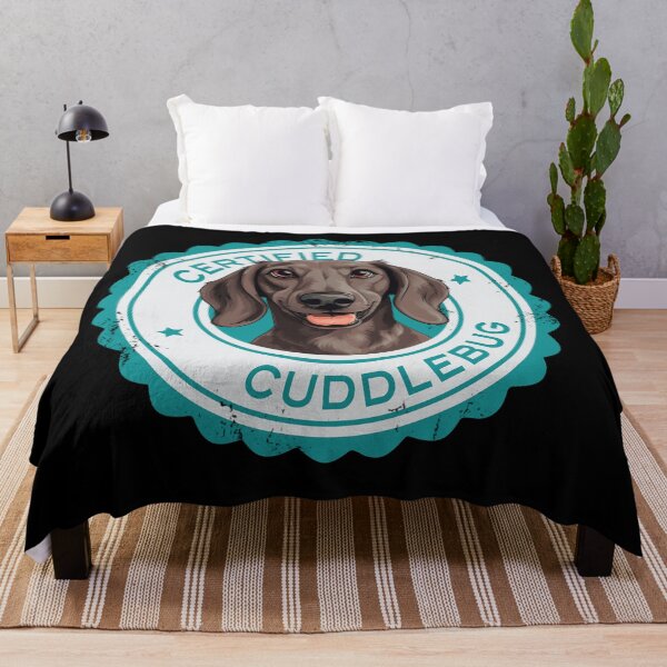 Item preview, Dachshund - Chocolate - 'Certified Cuddlebug' designed and sold by wotsthis.