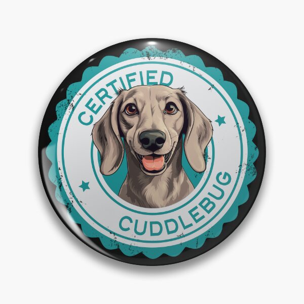 Item preview, Dachshund -  Cream - 'Certified Cuddlebug' designed and sold by wotsthis.
