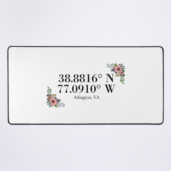 Item preview, Arlington, VA Coordinates designed and sold by mynameisliana.