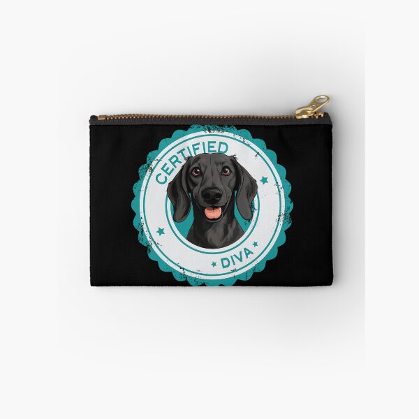 Item preview, Dachshund -  Black - 'Certified Diva' designed and sold by wotsthis.
