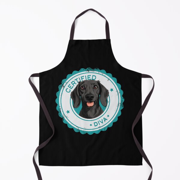 Item preview, Dachshund - Black - 'Certified Diva' designed and sold by wotsthis.
