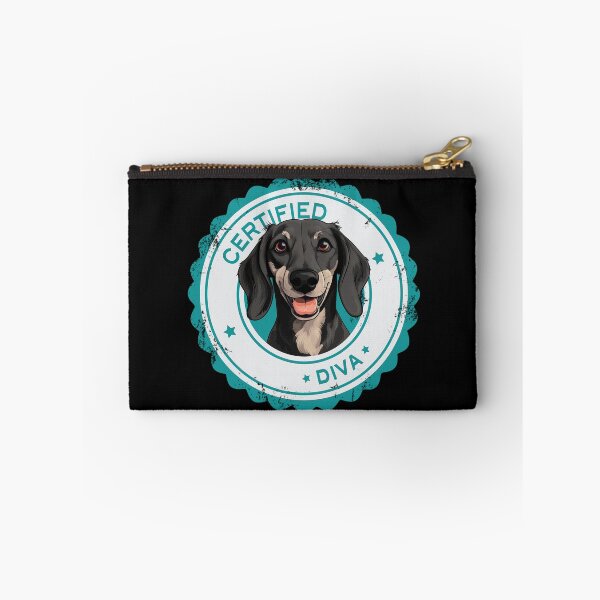 Item preview, Dachshund -  Black Cream - 'Certified Diva' designed and sold by wotsthis.