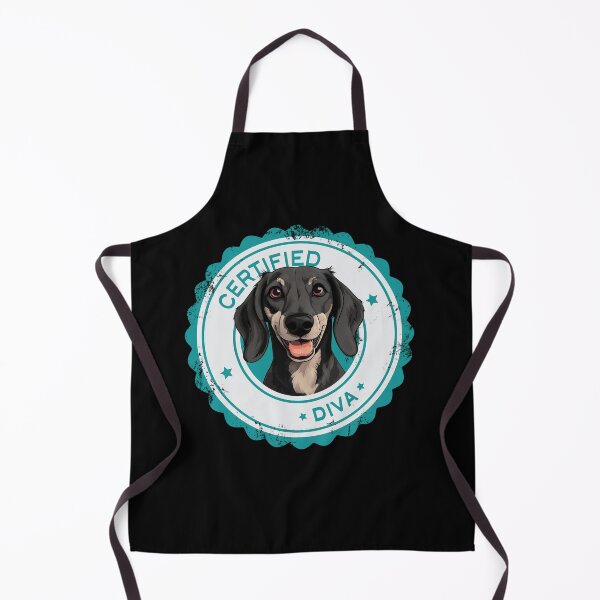 Item preview, Dachshund - Black Cream - 'Certified Diva' designed and sold by wotsthis.