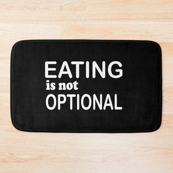 Item preview, Eating is not Optional t-shirt designed and sold by Ami Ne.