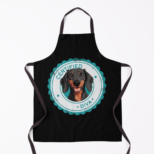 Item preview, Dachshund - Black and Red - 'Certified Diva' designed and sold by wotsthis.