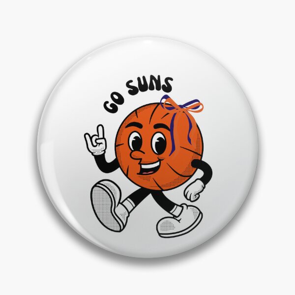 Item preview, Go Phoenix Suns Girly Basketball designed and sold by sarah-332.
