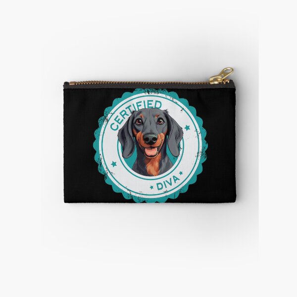 Item preview, Dachshund -  Blue and Tan - 'Certified Diva' designed and sold by wotsthis.