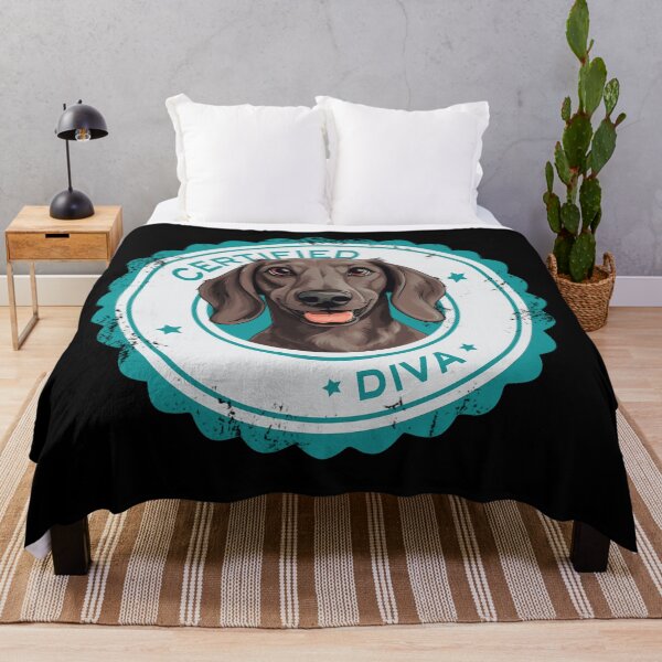 Item preview, Dachshund -  Chocolate - 'Certified Diva' designed and sold by wotsthis.