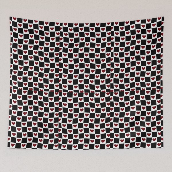 Item preview, hearts and squares psycho designed and sold by EcpliseSoul.