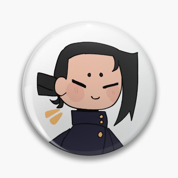 Item preview, suguru geto sticker smile! designed and sold by kylopsis.