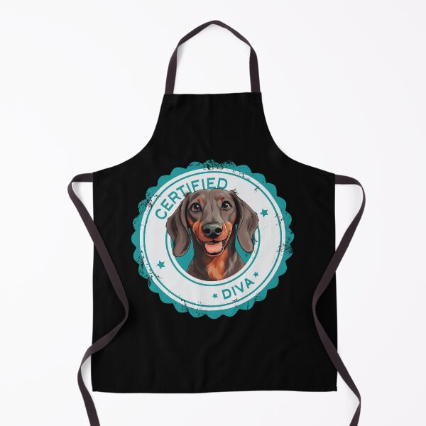Item preview, Dachshund - Chocolate and Tan - 'Certified Diva' designed and sold by wotsthis.