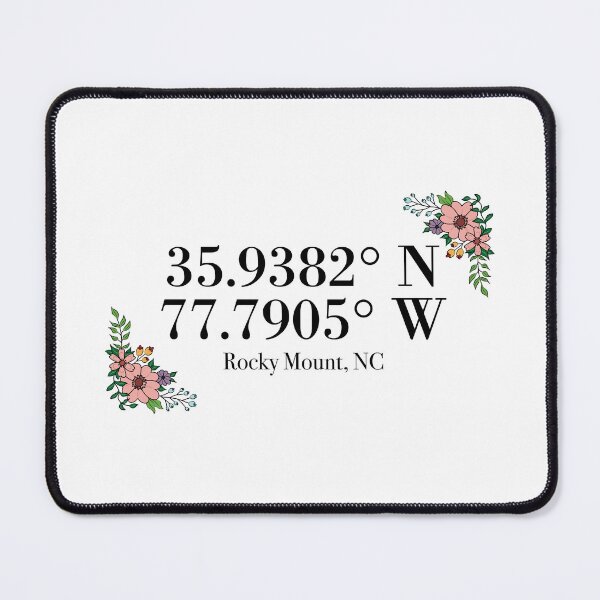 Item preview, Rocky Mount, NC Coordinates designed and sold by mynameisliana.