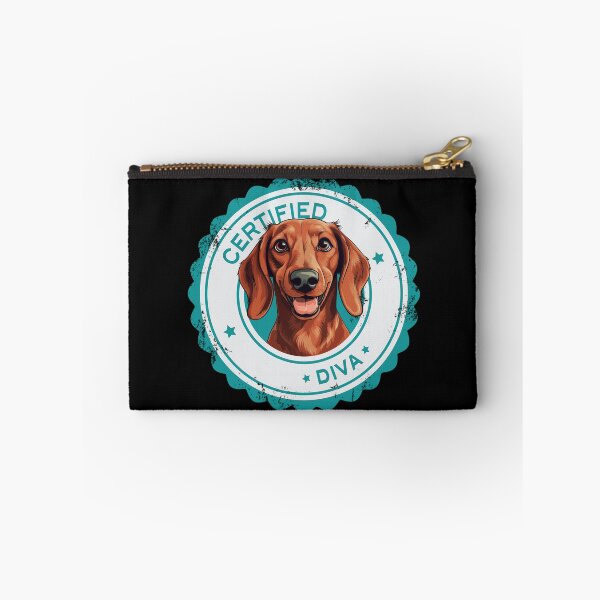 Item preview, Dachshund -  Red - 'Certified Diva' designed and sold by wotsthis.