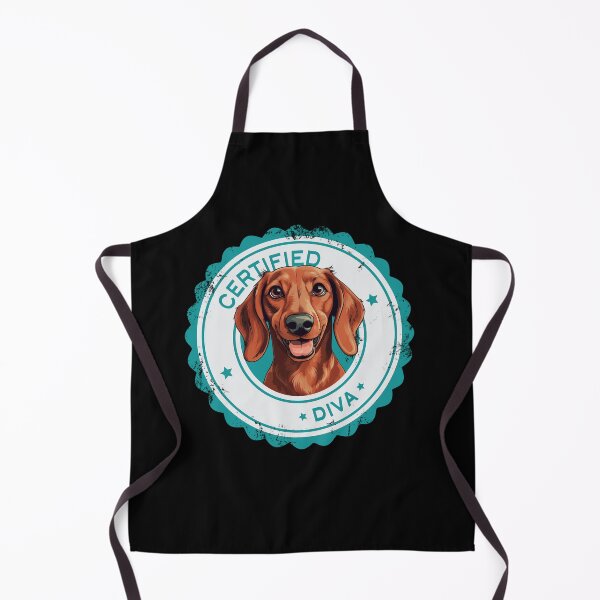 Item preview, Dachshund - Red - 'Certified Diva' designed and sold by wotsthis.