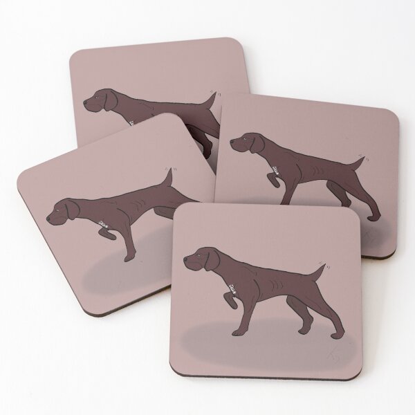 Item preview, German shorthair pointer designed and sold by VoodoosTrinkets.