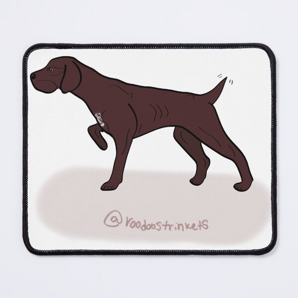 Item preview, German shorthair pointer designed and sold by VoodoosTrinkets.