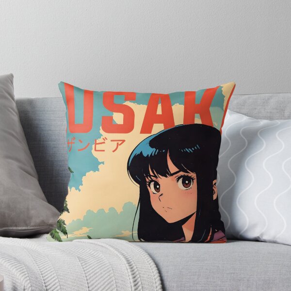 Item preview, Lusaka Zambia Cute Retro Anime Girl 80s Vintage Travel designed and sold by Retro-Anime9.
