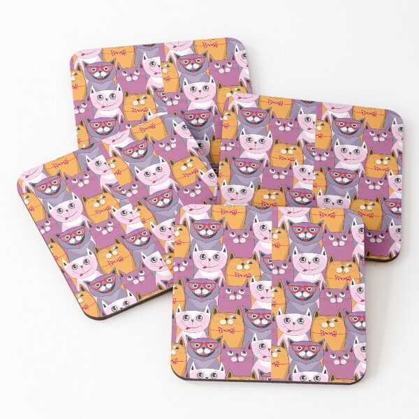 Item preview, Many Cute Cat designed and sold by vintageretrostyleshop.