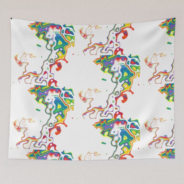 Item preview, Rainbow Rorschach #5 designed and sold by TorturedArtistX.