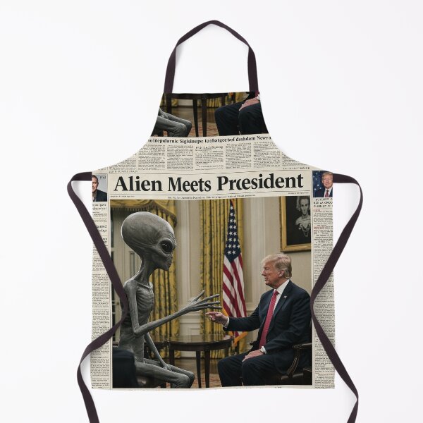 Item preview, Alien Meets President designed and sold by humanalien.