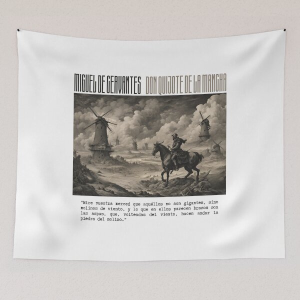 Item preview, Windmills in "Don Quixote" by Miguel de Cervantes. designed and sold by Filologica.