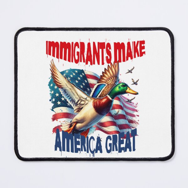 Item preview, Immigrants Make America Great designed and sold by KanDa-Shop.