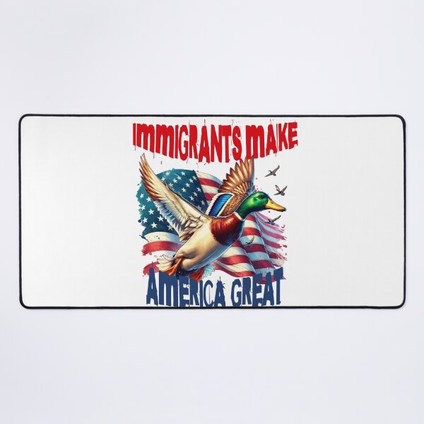 Item preview, Immigrants Make America Great designed and sold by KanDa-Shop.