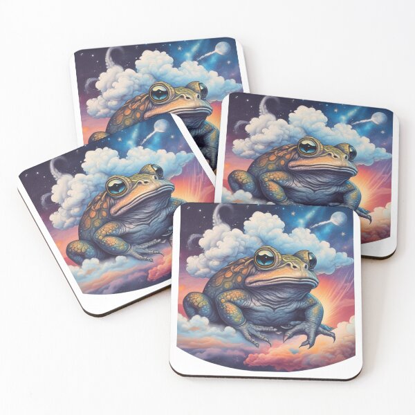 Item preview, Cosmic Toad Dreaming Among the Stars designed and sold by LOLThreads.