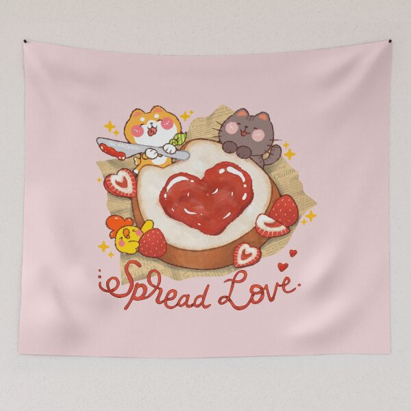 Item preview, Spread Love designed and sold by NasDoodleArt.
