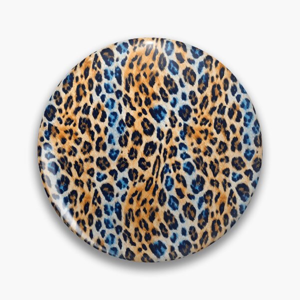 Item preview, Brown Blue Leopard designed and sold by Tsveti Dinkova.