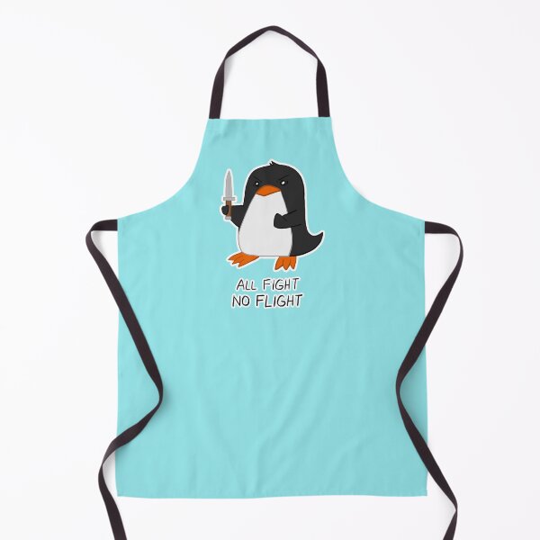 Item preview, All Fight No Flight Penguin designed and sold by Raine55.