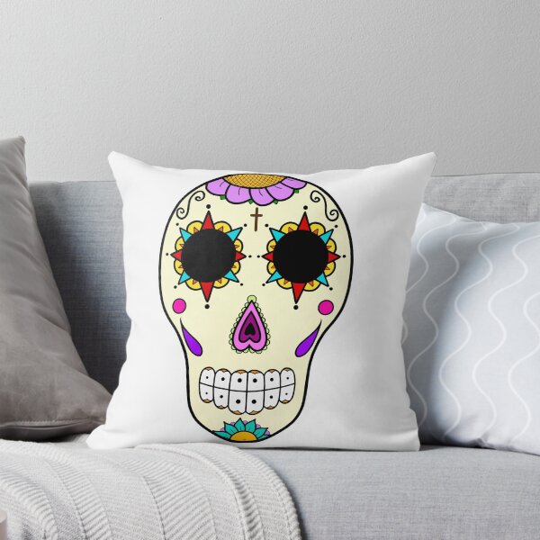 Item preview, Mexican Flower Sugar Skull designed and sold by TheMarquetita.