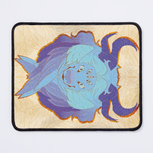 Item preview, Winged Lion (Blue) designed and sold by LichesGetStitches.