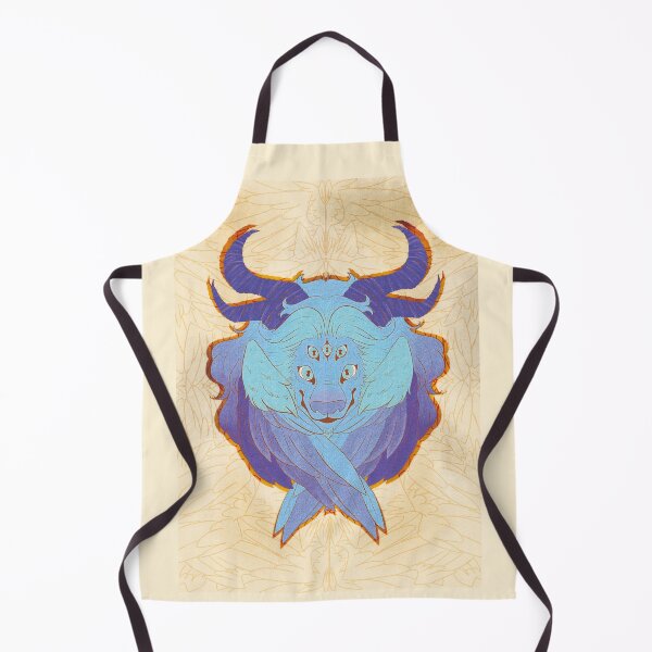 Item preview, Winged Lion (Blue) designed and sold by LichesGetStitches.
