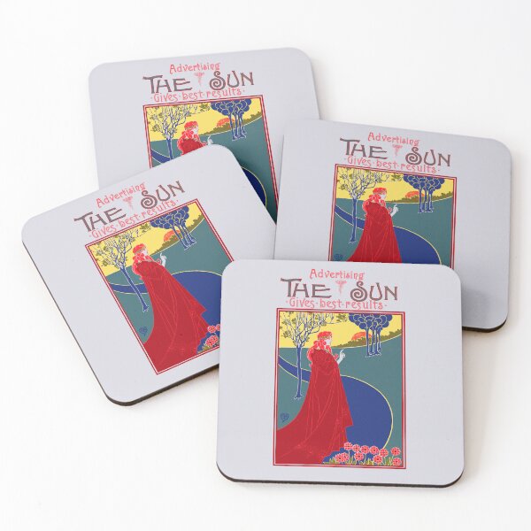 Item preview, Advertising in the Sun Gives Best Results 2 - Louis Rhead designed and sold by joshcartoonguy.