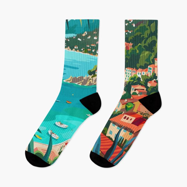 Artikelvorschau, Italien Ästhetische grafische Illustration der Insel Elba entworfen und verkauft von LVTFCOarts.