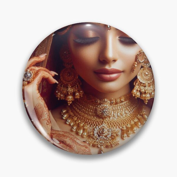 Item preview, Indian Bride Gold Jewellery designed and sold by kharatsuchita.