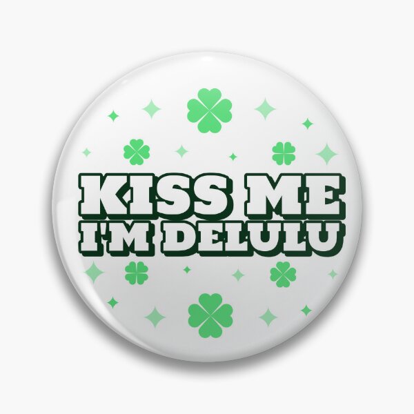 Item preview, Kiss Me I'm DELULU Tee Shirt designed and sold by Whimsical Willowtree Boutique.