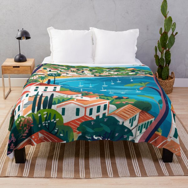 Item preview, Tuscany Italy Aesthetic Elba Island Graphic Illustration designed and sold by LVTFCOarts.