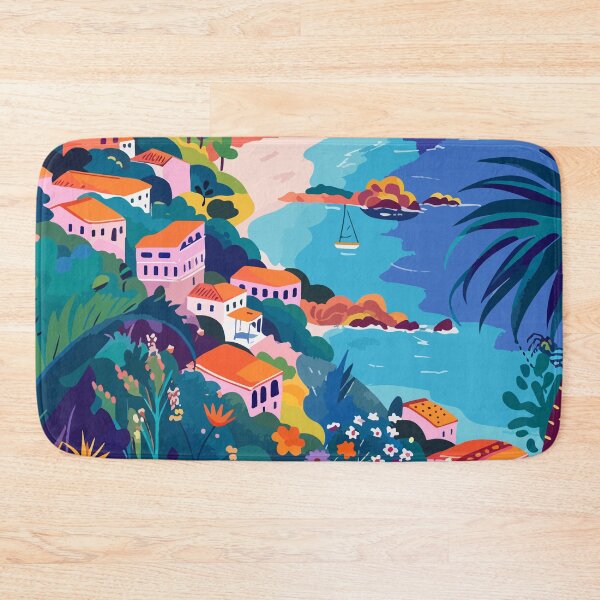 Item preview, Minimalist Elba Island Italy Art designed and sold by LVTFCOarts.