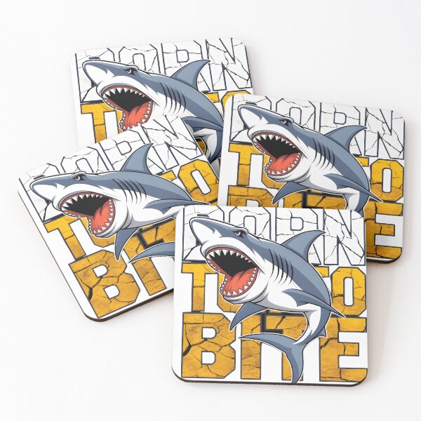 Item preview, Born to Bite – Fierce Shark Graphic designed and sold by SalahuTheBoss.