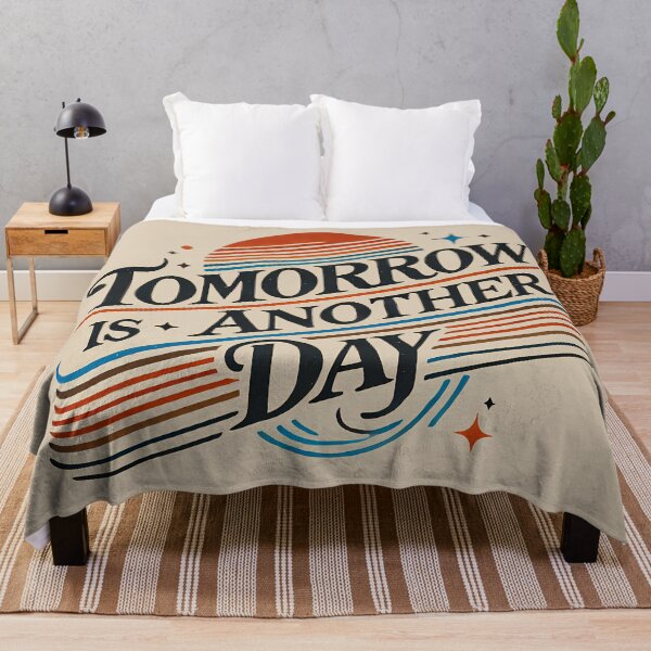 Item preview, Tomorrow is another day, typography designed and sold by maxmaj.