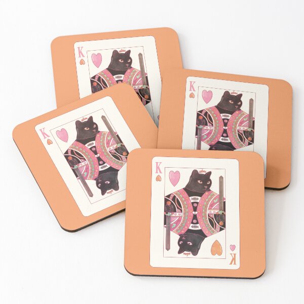 Item preview, (cat) King of Hearts designed and sold by atalitas.