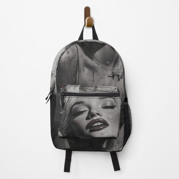 Item preview, Seductive Marilyn Monroe Black and White Oil Painting Portrait designed and sold by Vicky021.