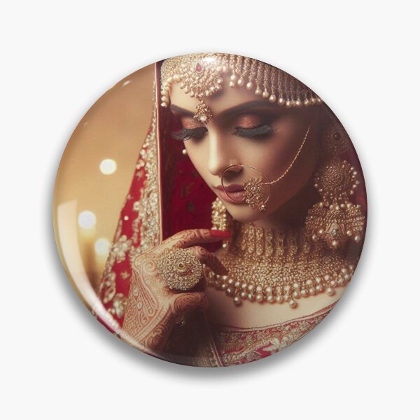 Item preview, Dulhan in Red Lehenga designed and sold by kharatsuchita.