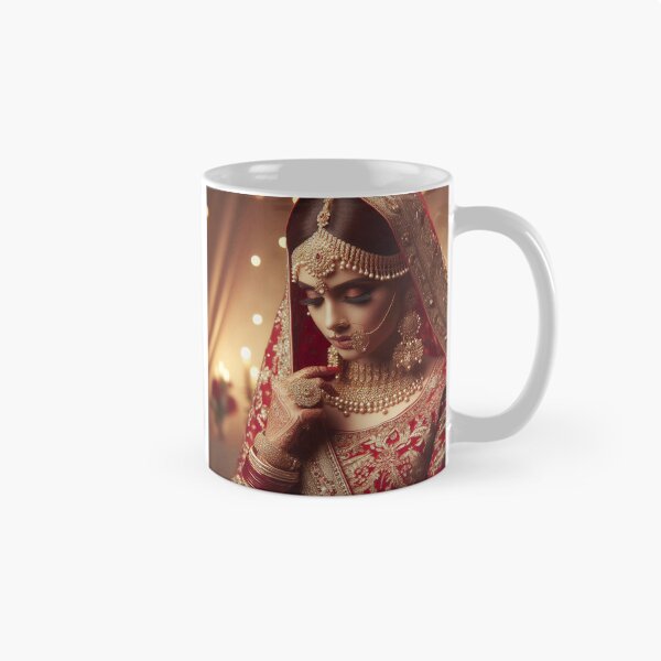 Item preview, Dulhan in Red Lehenga designed and sold by kharatsuchita.