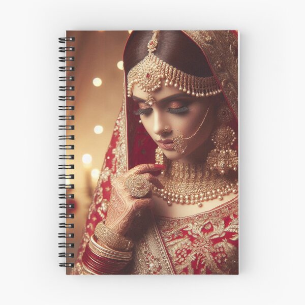 Item preview, Dulhan in Red Lehenga designed and sold by kharatsuchita.