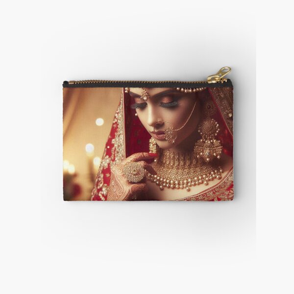 Item preview, Dulhan in Red Lehenga designed and sold by kharatsuchita.