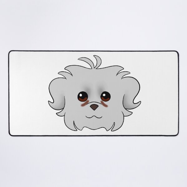 Item preview, Light Grey Maltipoo Short Ear Tear Stains designed and sold by OliRoseArt.